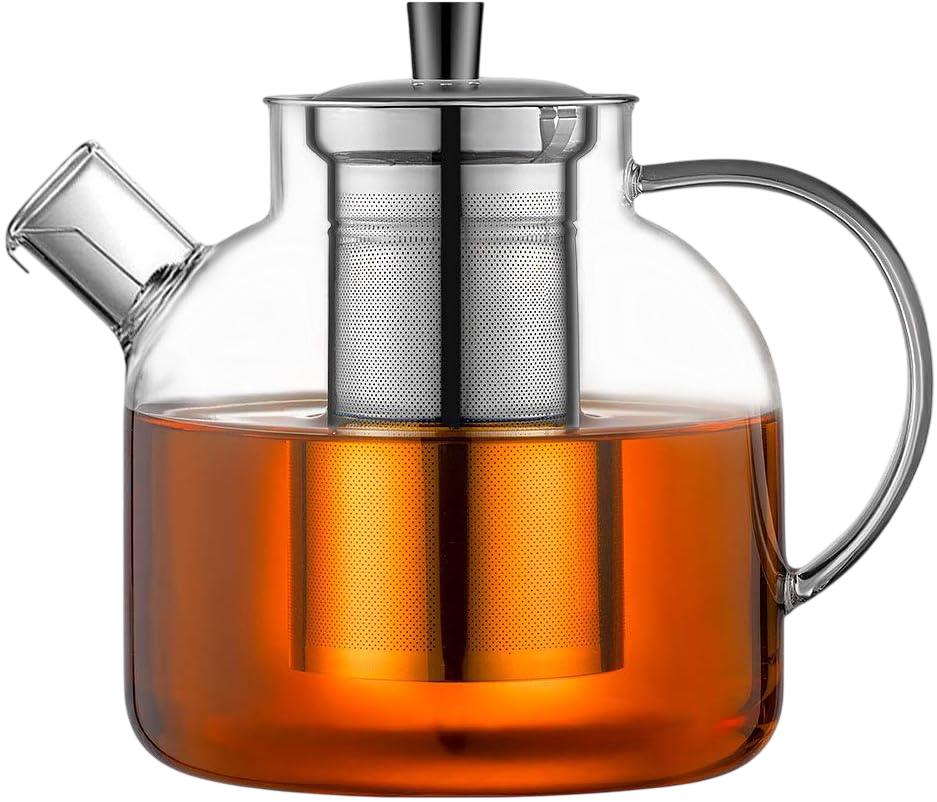 1500ml(50oz) Glass Teapot with Removable Infuser